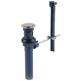 Delta Faucet - Other Drain Assembly- Plastic Pop-Up - Less Lift Rod - Bathroom - Brushed Nickel