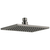 Delta Faucet - Universal Showering Components Single-Setting Raincan Shower Head - LumicoatÂ® Black Stainless