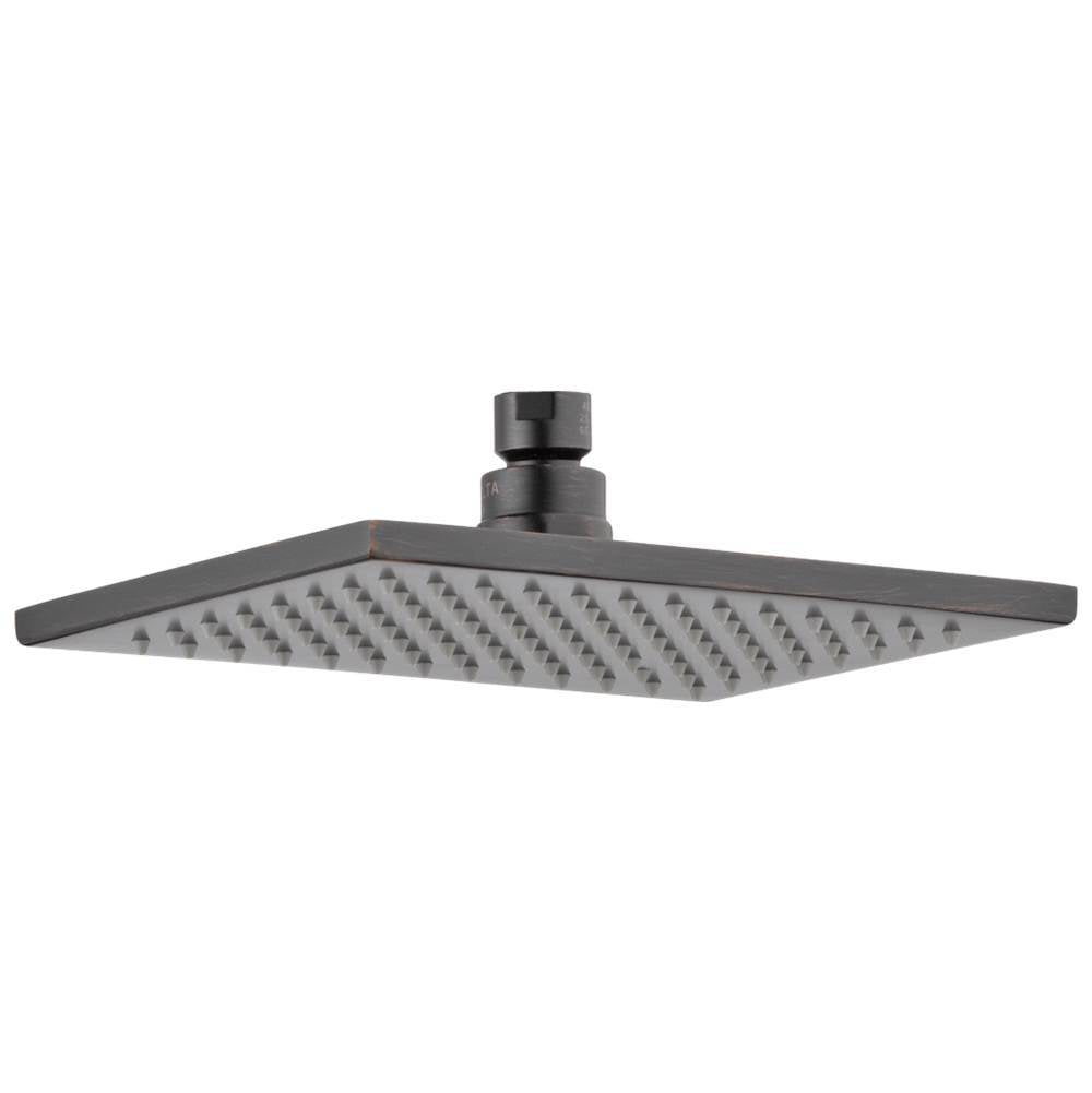 Universal Showering Components Single Setting Overhead Showerhead