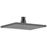 Universal Showering Components Single Setting Overhead Showerhead