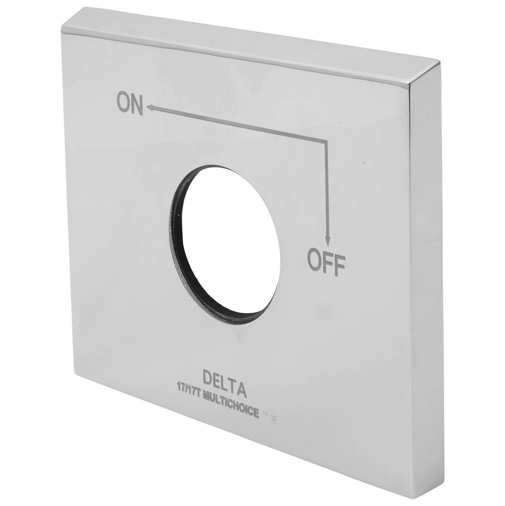Delta Faucet - Vero Escutcheon & Gasket - 17 Series - Chrome