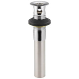 Delta Faucet - Other Grid Strainer w/ Overflow - Vessel Bathroom - Matte Black