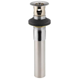Delta Faucet - Other Grid Strainer w/ Overflow - Vessel Bathroom - Polished Nickel