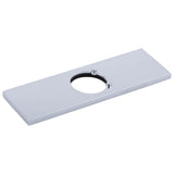 Delta Faucet - Vero Escutcheon w/ Gasket  -  3 Hole Bathroom - Chrome