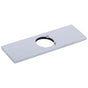 Delta Faucet - Vero Escutcheon w/ Gasket  -  3 Hole Bathroom - Chrome