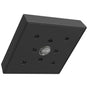 Delta Faucet - Universal Showering Components H2Okinetic Single-Setting Raincan Shower Head - Matte Black