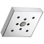Delta Faucet - Universal Showering Components H2OKineticSingle-Setting Raincan Shower Head - LumicoatÂ® Chrome