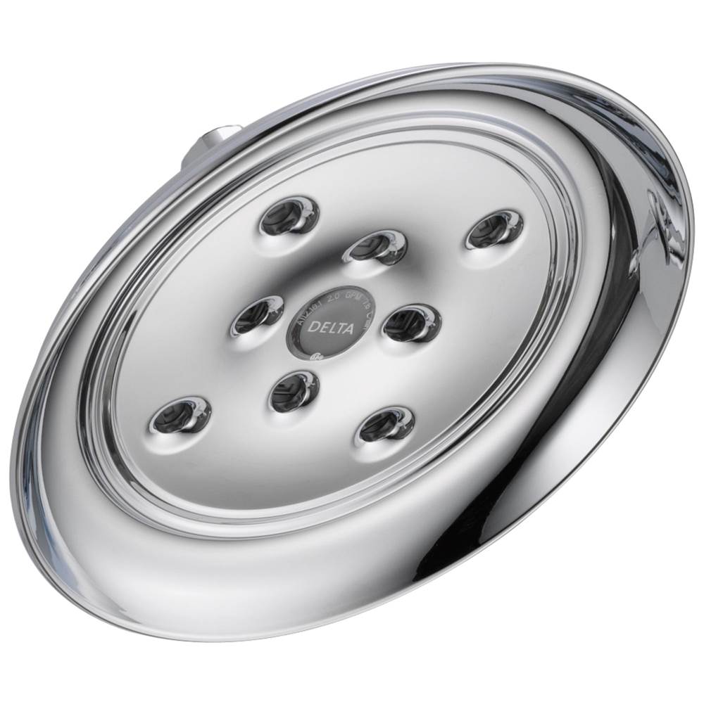 Delta Faucet - Universal Showering Components H2OKineticSingle-Setting Raincan Shower Head - Chrome