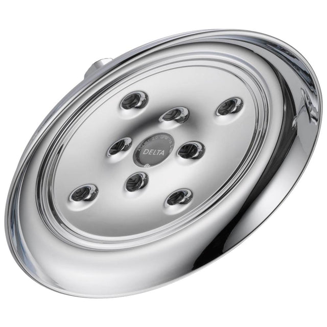Delta Faucet - Universal Showering Components H2OKineticSingle-Setting Raincan Shower Head - Chrome