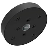Delta Faucet - Universal Showering Components H2OKineticSingle-Setting Raincan Shower Head - Matte Black