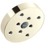 Delta Faucet - Universal Showering Components H2OKinetic Single-Setting Raincan Shower Head - LumicoatÂ® Polished Nickel
