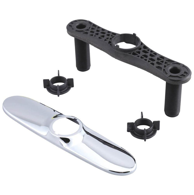 Delta Faucet - Essa Escutcheon With Baseplate and Nuts - Spotshield Stainless