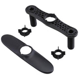 Delta Faucet - Essa Escutcheon w/ Baseplate & Nuts - Matte Black