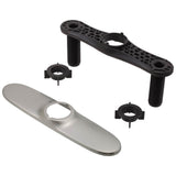 Delta Faucet - DeLucaE Escutcheon w/ Baseplate & Nuts - Stainless