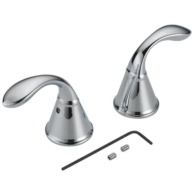 Delta Faucet - Zella Metal Lever Handle Set - Chrome