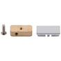 Delta Faucet - Other End Cap, Screw & Top Elbow - Polished Nickel