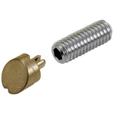 Delta Faucet - CassidyE Set Screw & Button - Diverter - Champagne Bronze