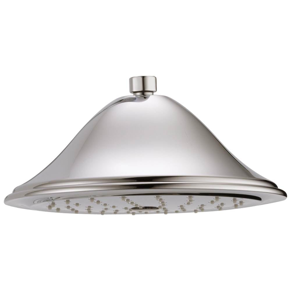 Delta Faucet - Universal Showering Components Single-Setting Raincan Shower Head - Polished Nickel