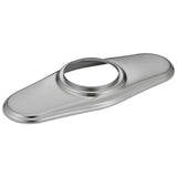 Delta Faucet - CassidyE Escutcheon w/ Gasket - 4'' - 1 Hole Bathroom & Bar - Arctic Stainless