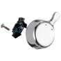 Delta Faucet - Classic Temperature Knob & Cover - 17 Series - Chrome