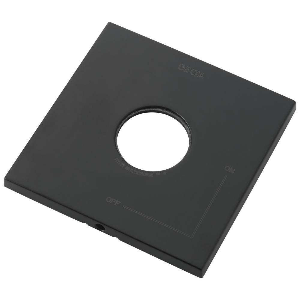 Delta Faucet - Ara Escutcheon & Gasket - 17 Series - Matte Black