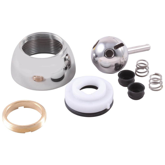 Delta Faucet - Other Repair Kit - Ball, Seats, Springs, Cam, Cap, Adjusting Ring & Bonnet - Stainless