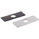 Delta Faucet - Other Escutcheon and Gasket - 3 hole - Matte Black