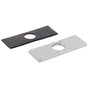 Delta Faucet - Other Escutcheon and Gasket - 3 hole - Matte Black