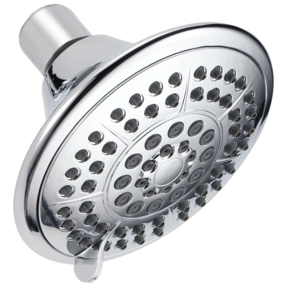 Delta Faucet - Universal Showering Components 5-Setting Raincan Shower Head - Chrome