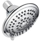 Delta Faucet - Universal Showering Components 5-Setting Raincan Shower Head - Chrome