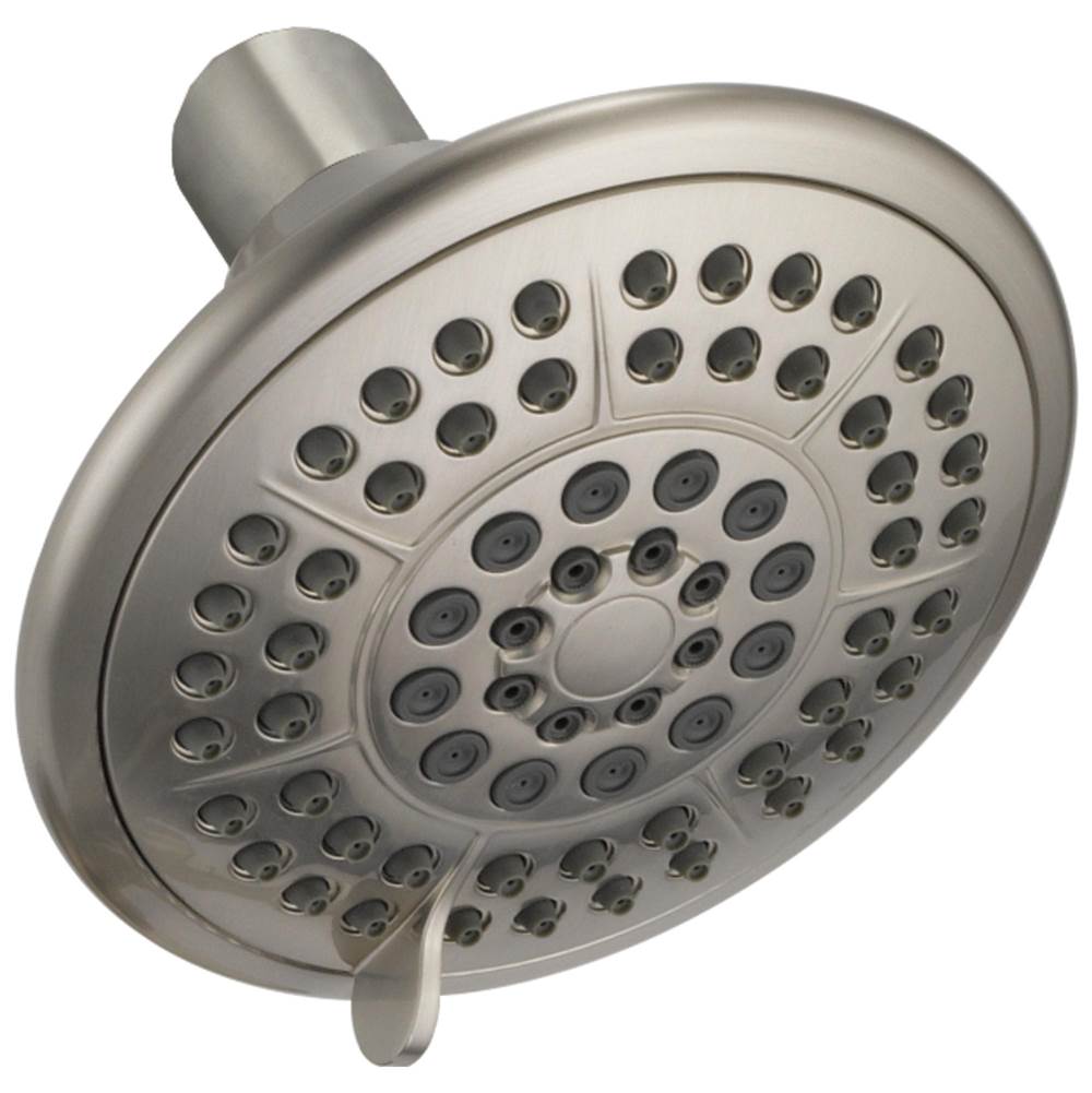 Delta Faucet - Universal Showering Components 5-Setting Raincan Shower Head - Stainless