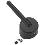 Delta Faucet - Trinsic Metal Lever Handle Kit - Wall Mount - Matte Black