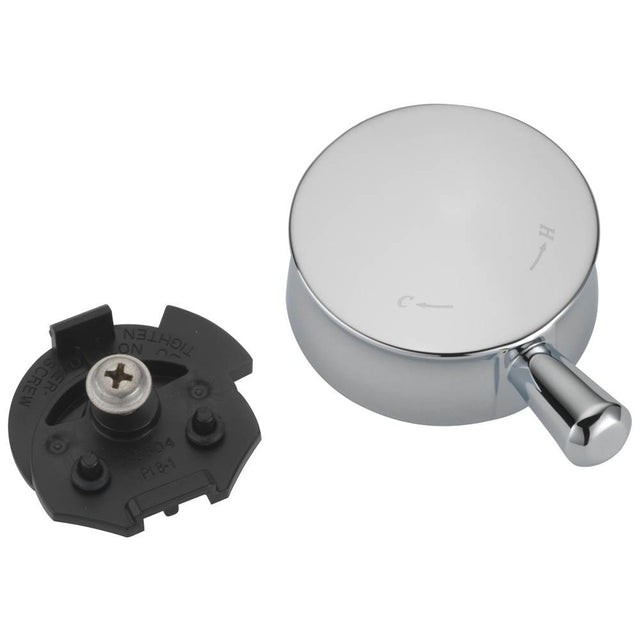 Delta Faucet - LindenE Temperature Knob & Cover - 17 Series - Chrome