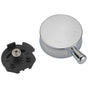 Delta Faucet - LindenE Temperature Knob & Cover - 17 Series - Chrome