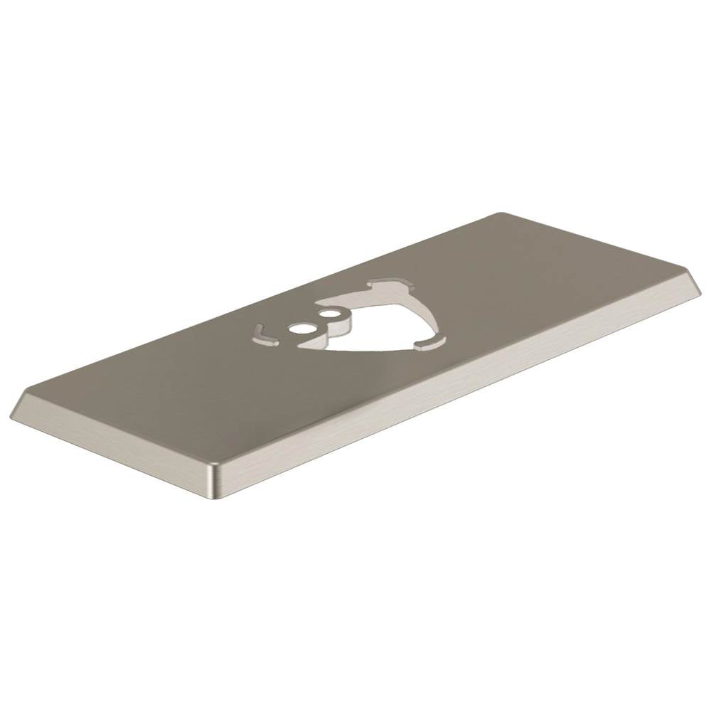 Delta Faucet - Zura Escutcheon - 3 Hole - 1H Bathroom - Stainless