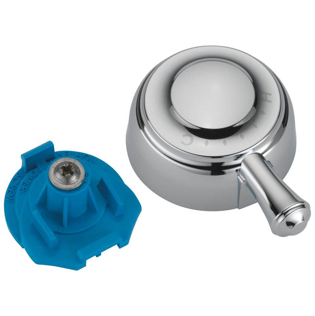 Delta Faucet - CassidyE Temperature Knob & Cover - T17T Integrated Diverter - Chrome