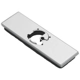 Delta Faucet - PivotalE Escutcheon & Gasket - 3 Hole - Chrome