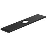 Delta Faucet - PivotalE Escutcheon, Mounting Screws (2), Gasket, Nuts (2) - Matte Black
