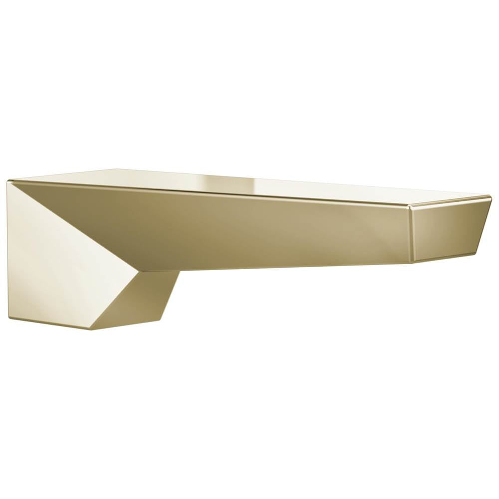 Delta Faucet - TrillianE Non-Diverter Tub Spout - LumicoatÂ® Polished Nickel