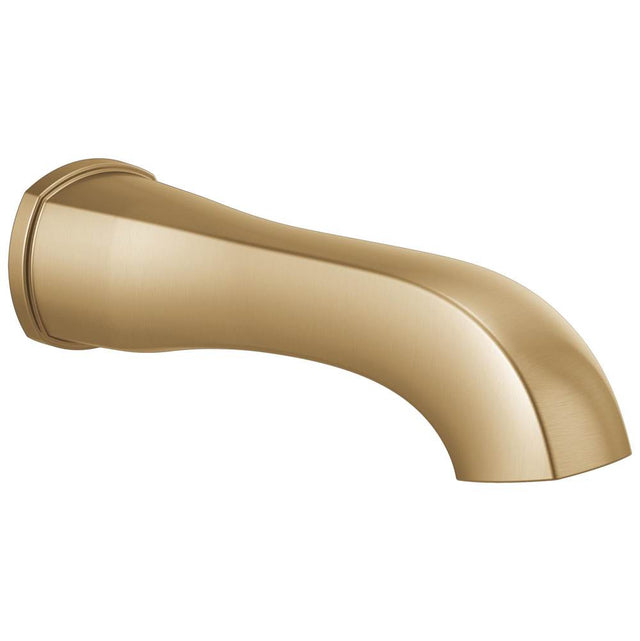 Delta Faucet - Stryke Non-Diverter Tub Spout - Lumicoat Champagne Bronze