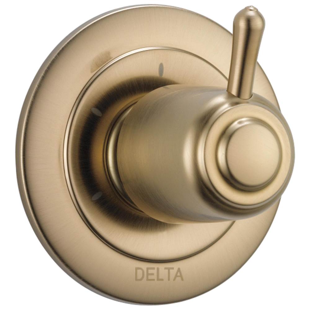 Delta Faucet - Other 3-Setting 2-Port Diverter Trim - Champagne Bronze