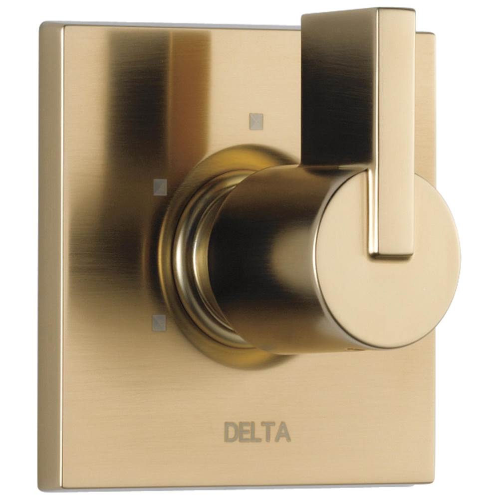 Delta Faucet - Vero 3-Setting 2-Port Diverter Trim - Champagne Bronze