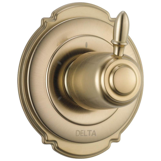 Delta Faucet - Victorian 3-Setting 2-Port Diverter Trim - Champagne Bronze