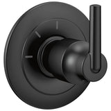 Delta Faucet - Trinsic 3-Setting 2-Port Diverter Trim - Matte Black