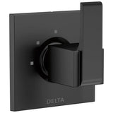 Delta Faucet - Ara 3-Setting 2-Port Diverter Trim - Matte Black