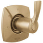 Delta Faucet - Stryke Three Function Diverter Trim - Lumicoat Champagne Bronze