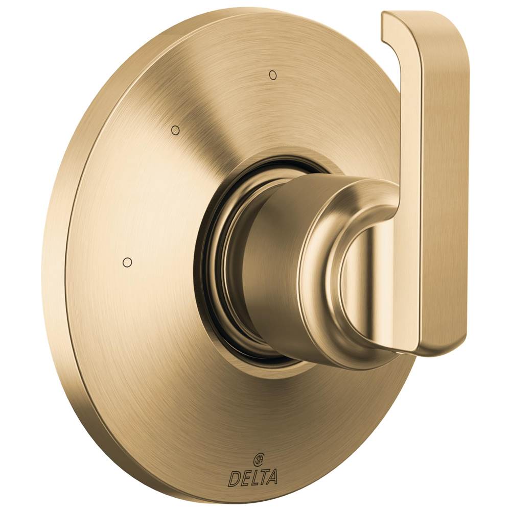 Delta Faucet - TetraE 3-Setting Diverter Trim - LumicoatÂ® Champagne Bronze