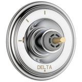 Delta Faucet - CassidyE 3-Setting 2-Port Diverter Trim - Less Handle - Chrome