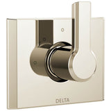 Delta Faucet - PivotalE 3-Setting 2-Port Diverter Trim - LumicoatÂ® Polished Nickel
