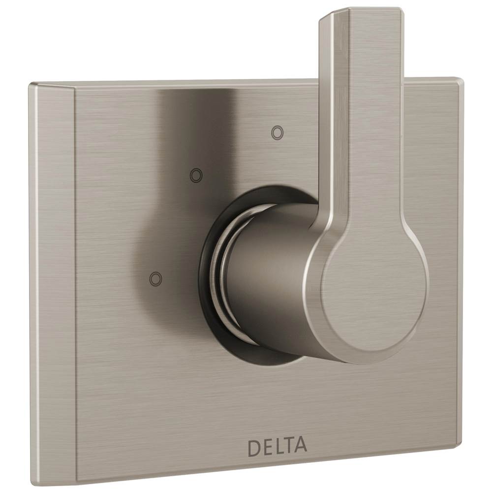 Delta Faucet - PivotalE 3-Setting 2-Port Diverter Trim - LumicoatÂ® Stainless